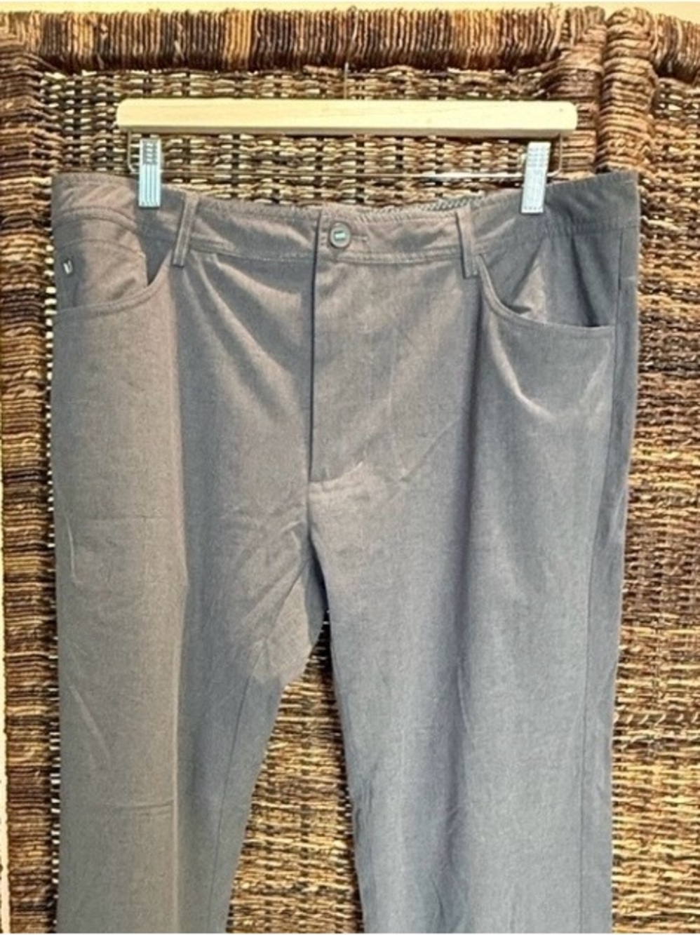 Linksoul Charcoal Straight-Leg Golf Pants